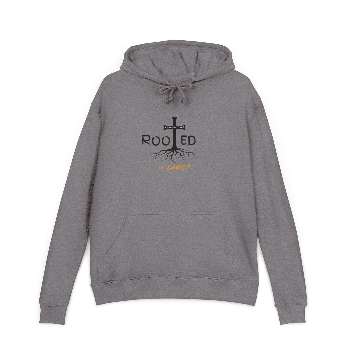 Rooted in Christ Hoodie — Christian Faith Hoodie