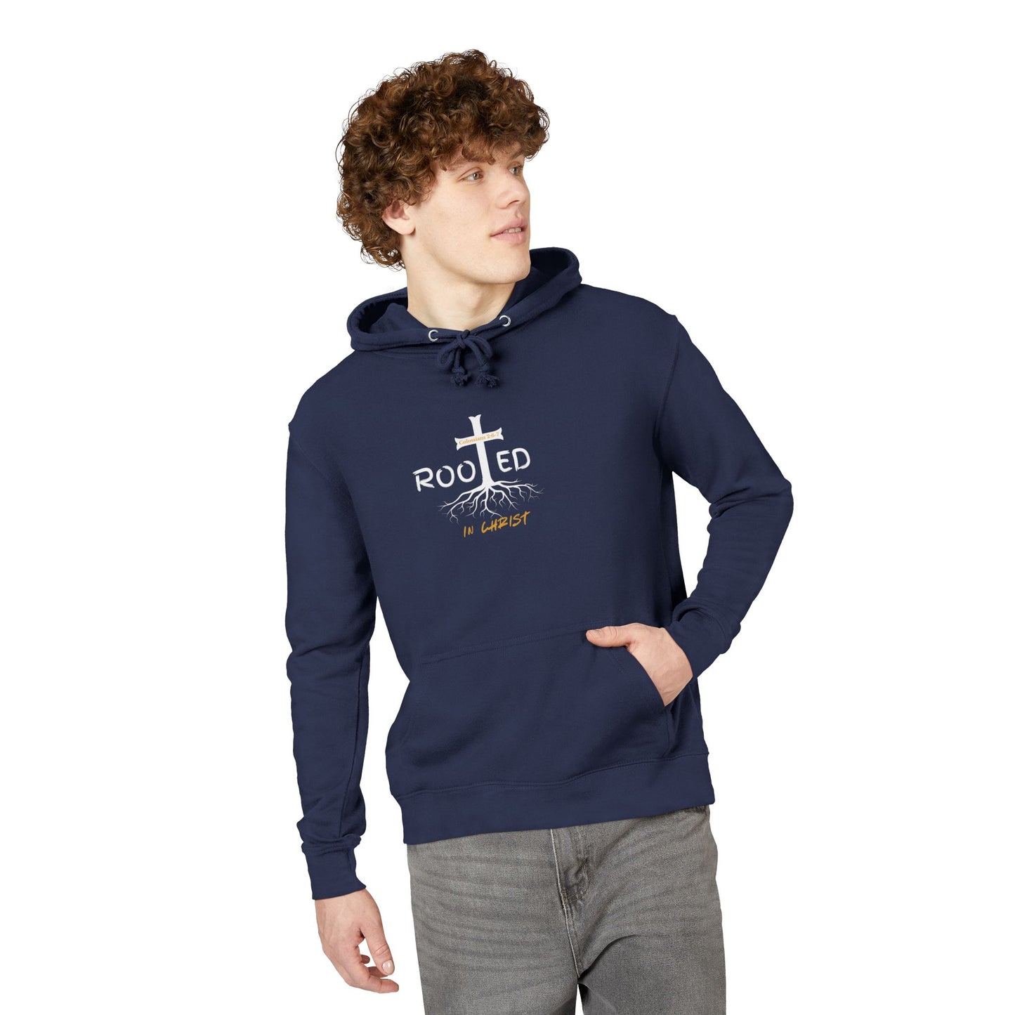 Rooted in Christ Hoodie — Christian Faith Hoodie