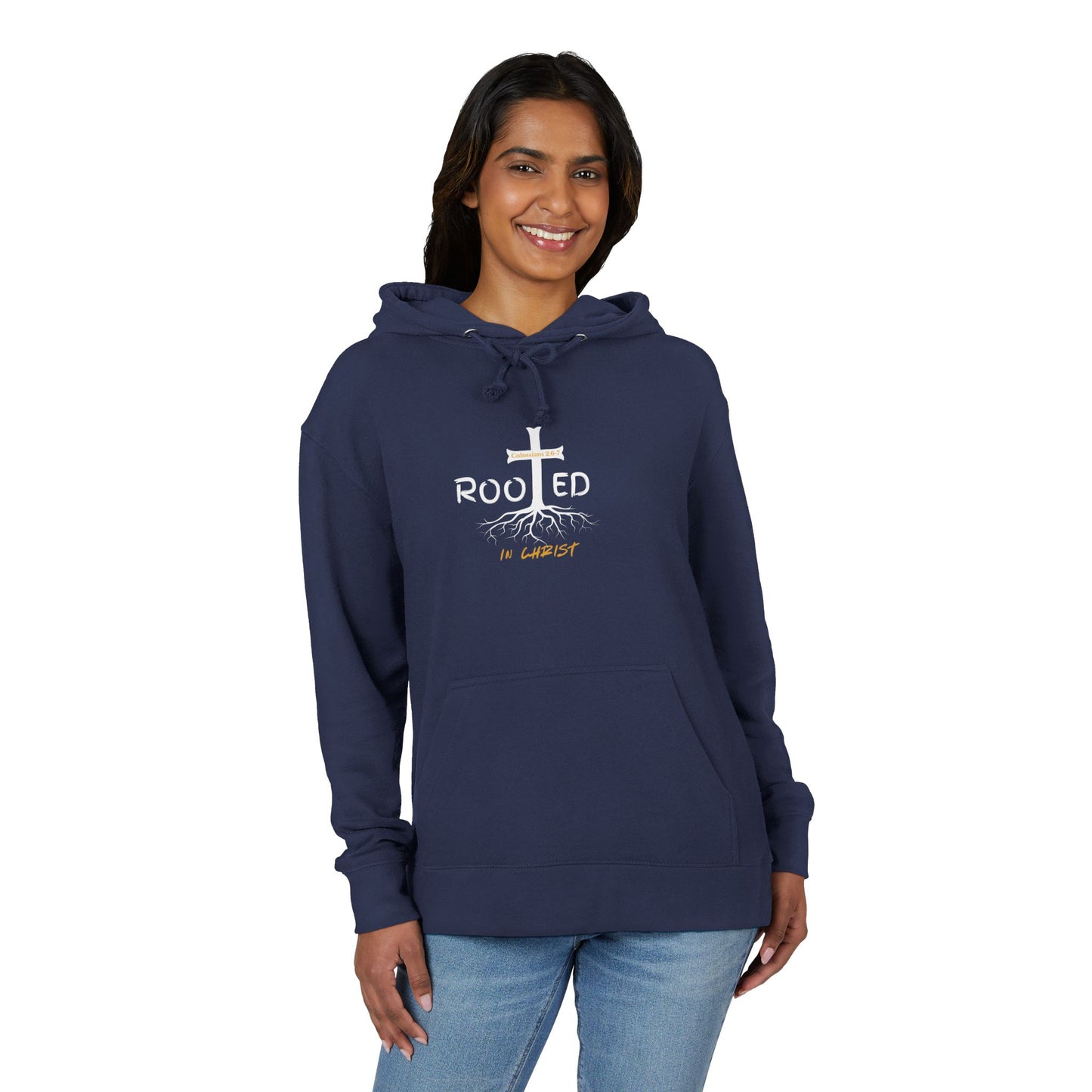 Rooted in Christ Hoodie — Christian Faith Hoodie