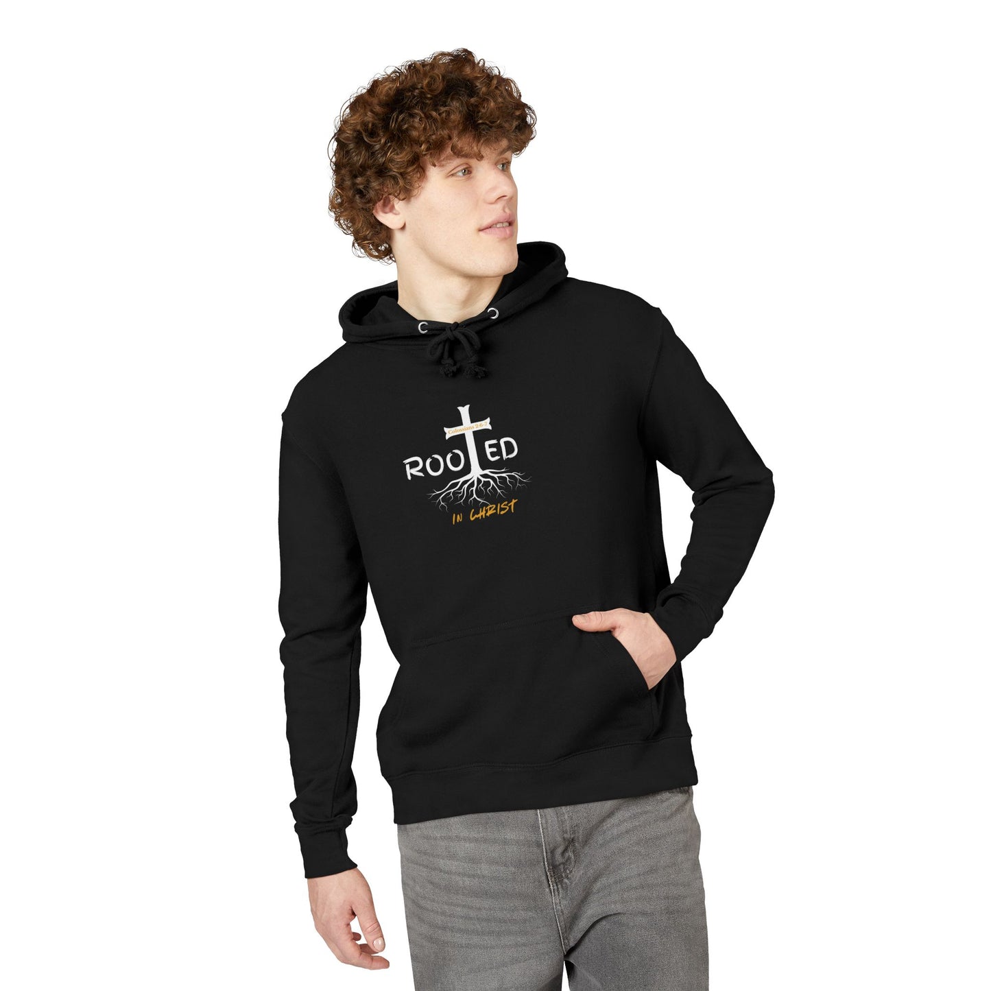 Rooted in Christ Hoodie — Christian Faith Hoodie