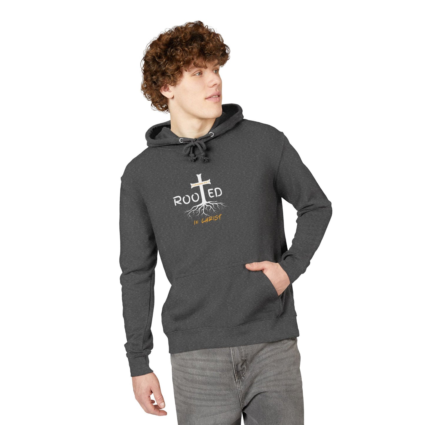 Rooted in Christ Hoodie — Christian Faith Hoodie