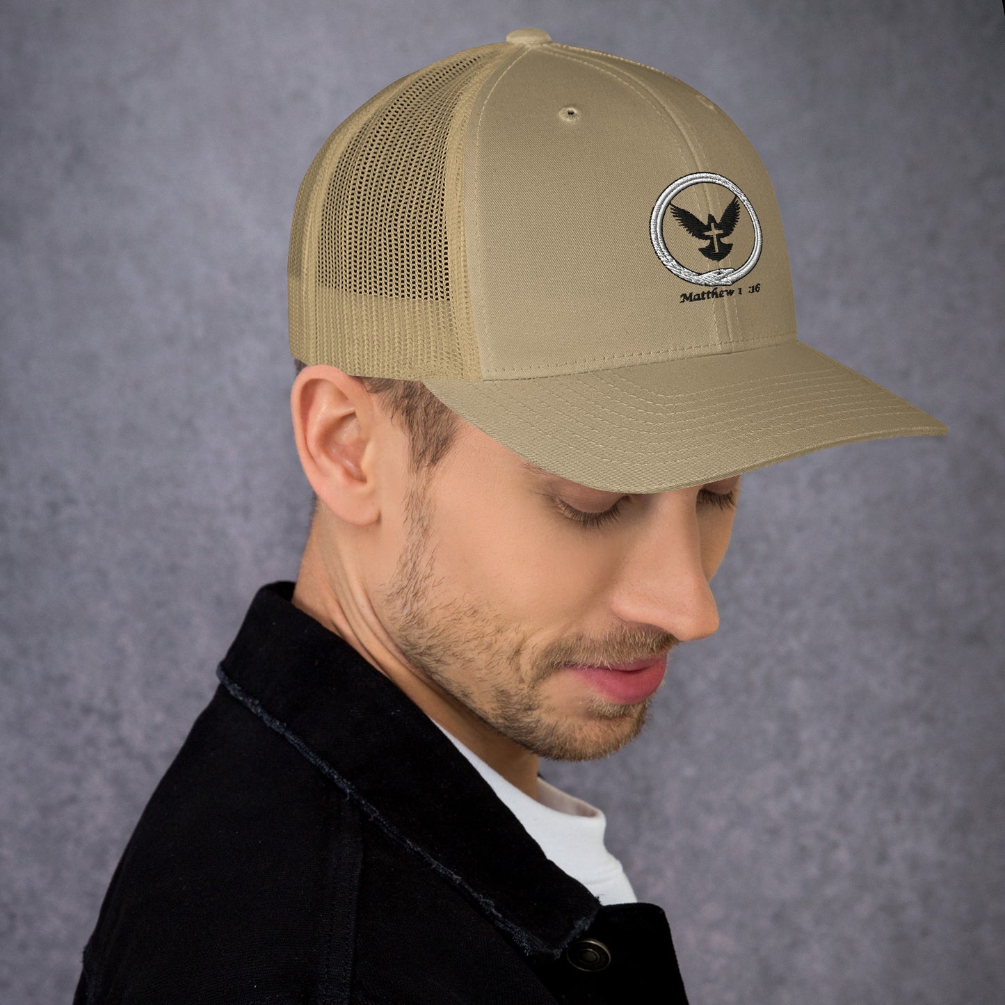 Ouroboros Dove Trucker Hat