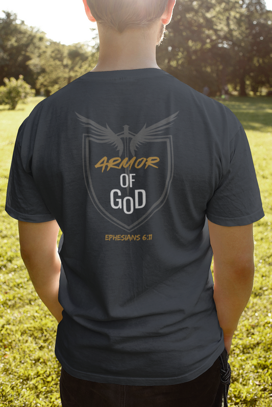 Armor of God T-Shirt | Man of God Series | Christian Faithwear Apparel